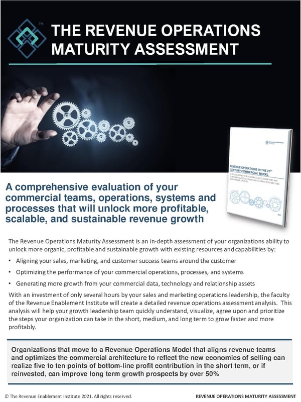The Revenue Operations Maturity Assessment - Page 1