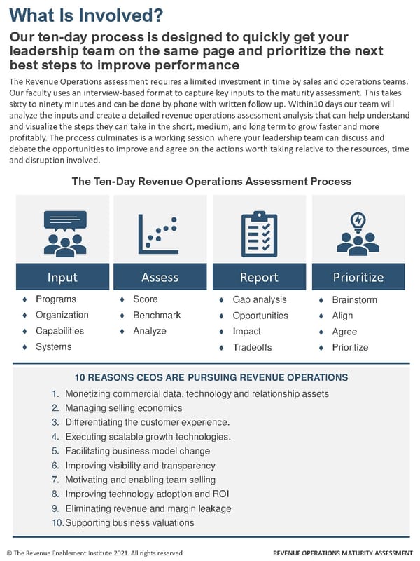 The Revenue Operations Maturity Assessment - Page 5