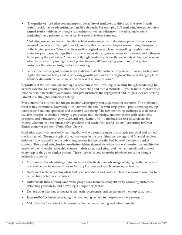 Thought Leadership Selling Flipbook - Page 4