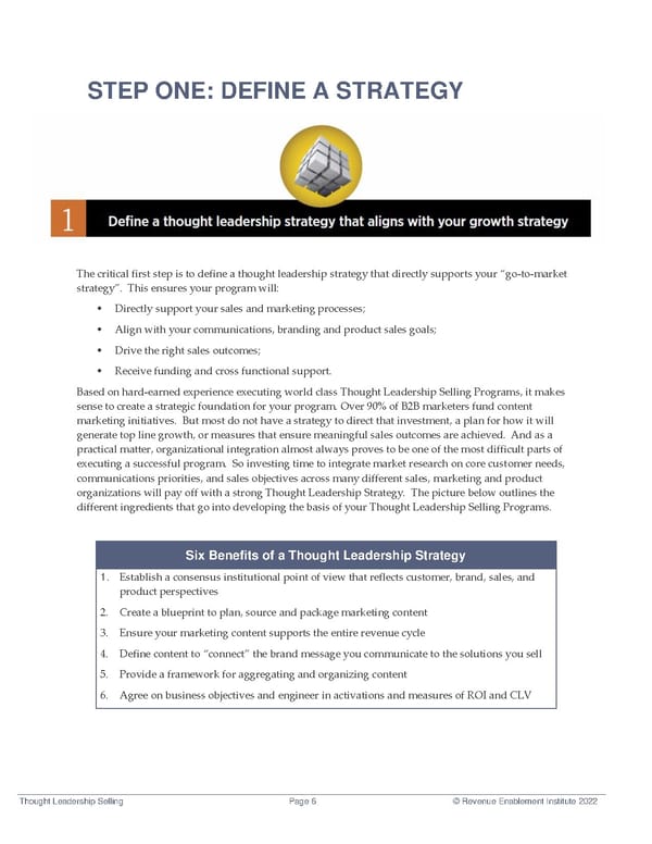 Thought Leadership Selling Flipbook - Page 6