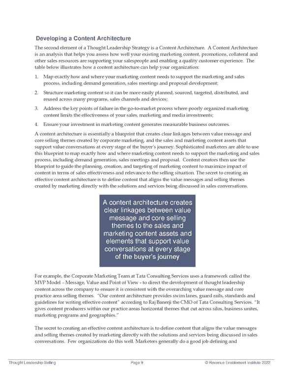 Thought Leadership Selling Flipbook - Page 9