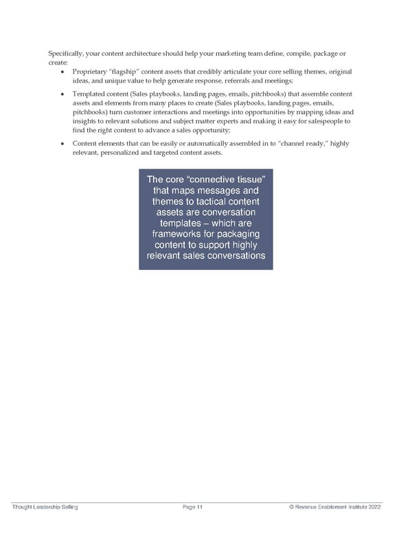 Thought Leadership Selling Flipbook - Page 11